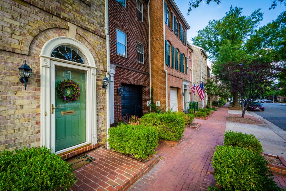 Alexandria, Virginia old town street