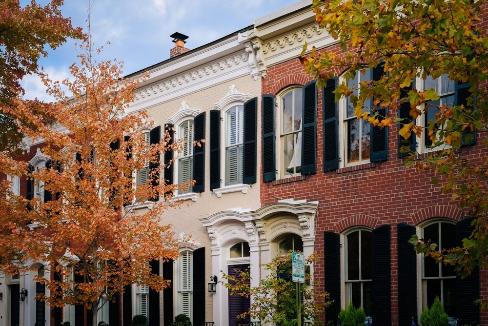 buildings in Old Town Alexandria VA 